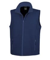 WICK GOLF CLUB  MENS SOFTSHELL BODYWARMER WITH EMBROIDERED LOGO